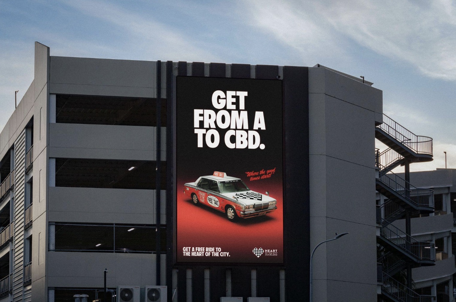 Heart of the City launches ‘Straight to the Heart’ – a free taxi service with only one destination in latest campaign via Motion Sickness